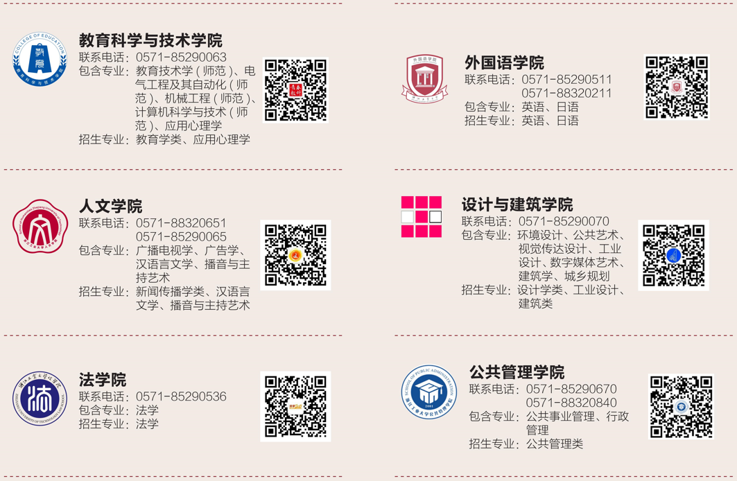 浙江工業(yè)大學本科院系設置縱覽