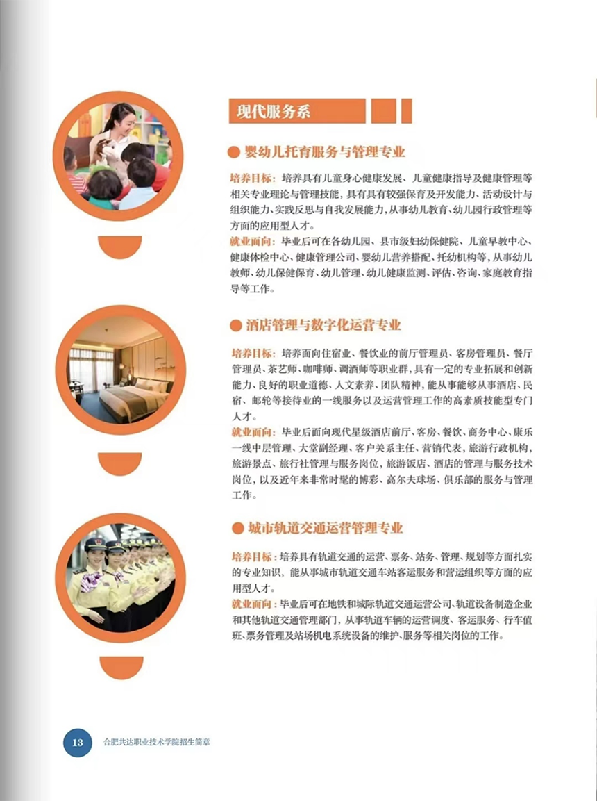 合肥共達(dá)職業(yè)技術(shù)學(xué)院－2024年分類(lèi)考試招生宣傳冊(cè)