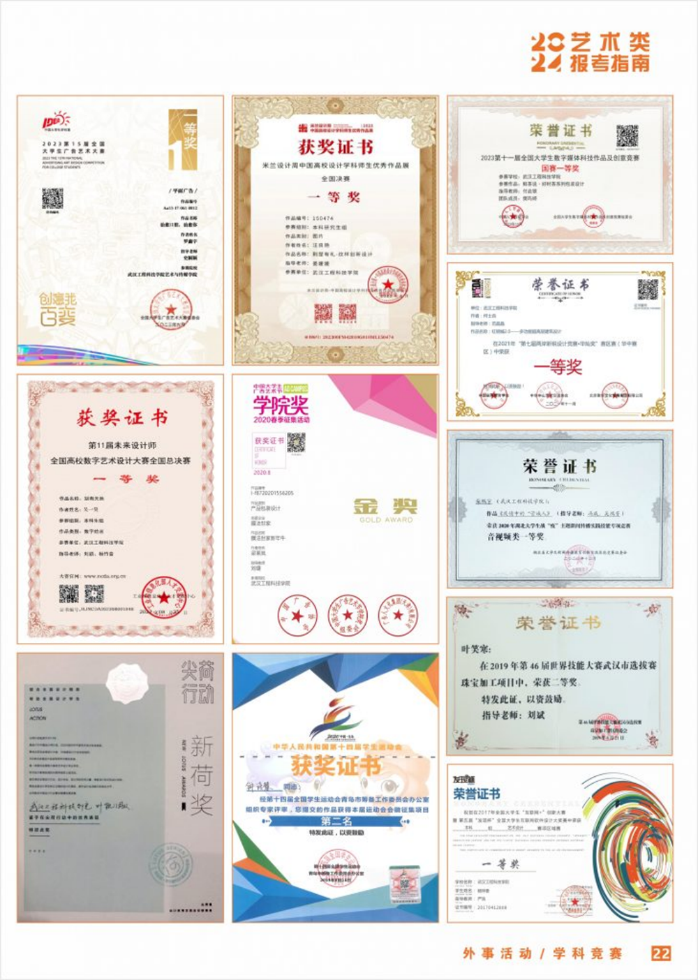 武漢工程科技學院2024年藝術(shù)類招生簡章